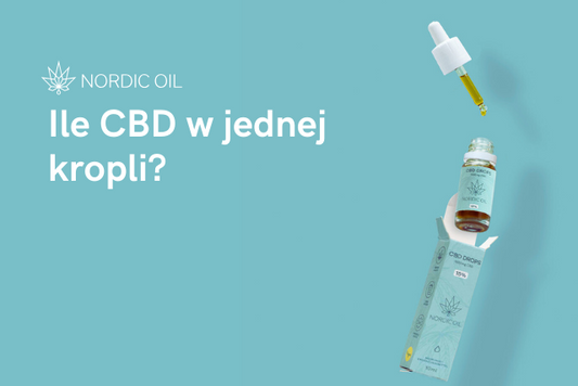 Ile CBD w jednej kropli?