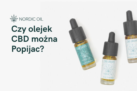 Czy olejek CBD można Popijac?