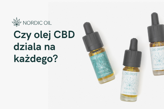 Czy olej CBD dziala na każdego?