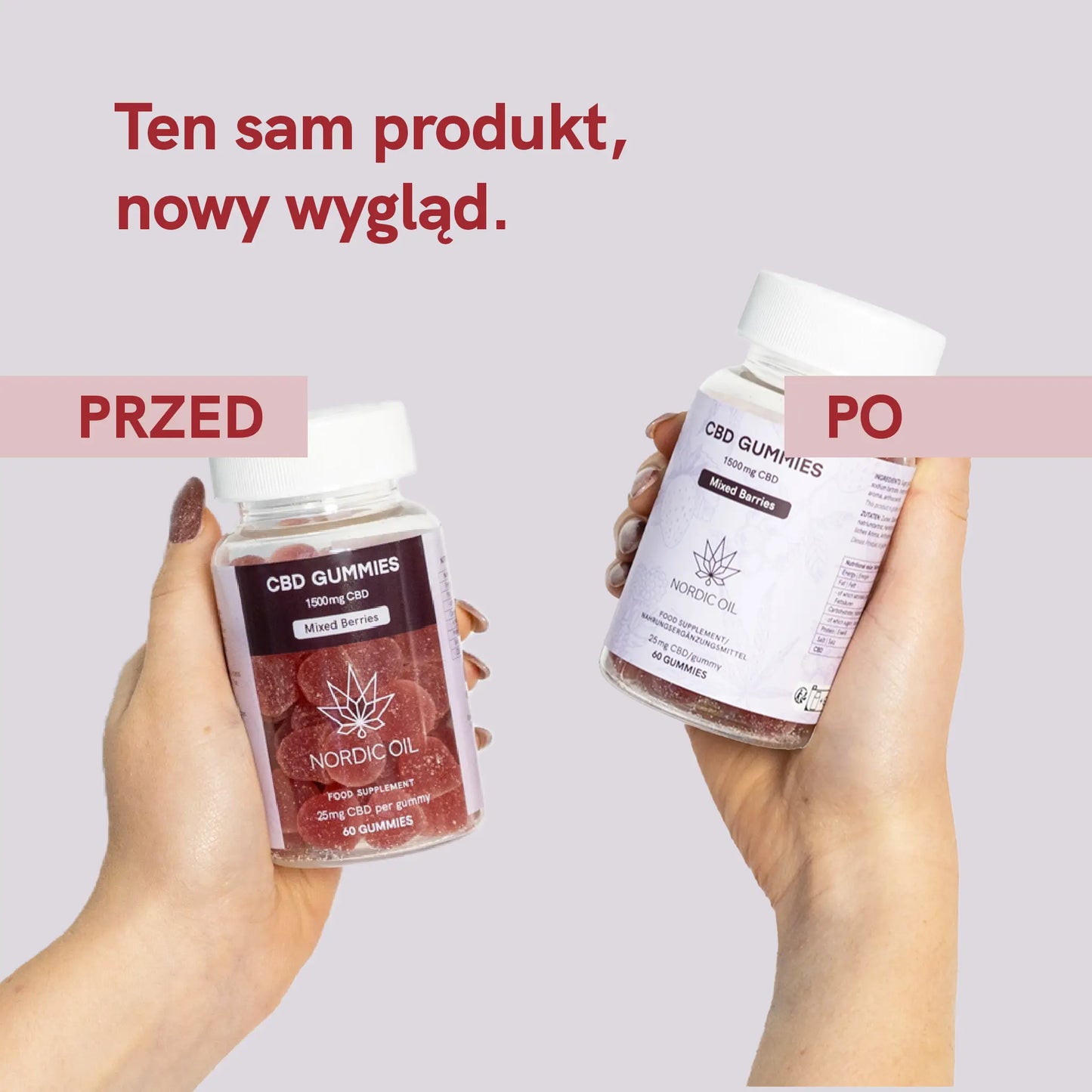 Żelki CBD (1500mg) Jagody