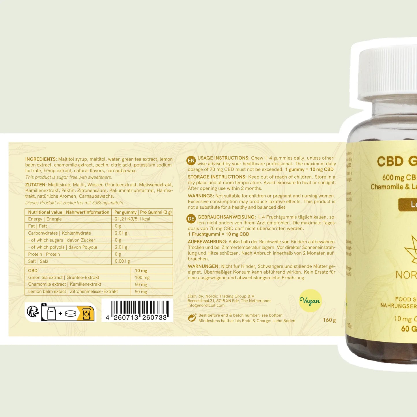 3FOR2: Żelki CBD RELAX