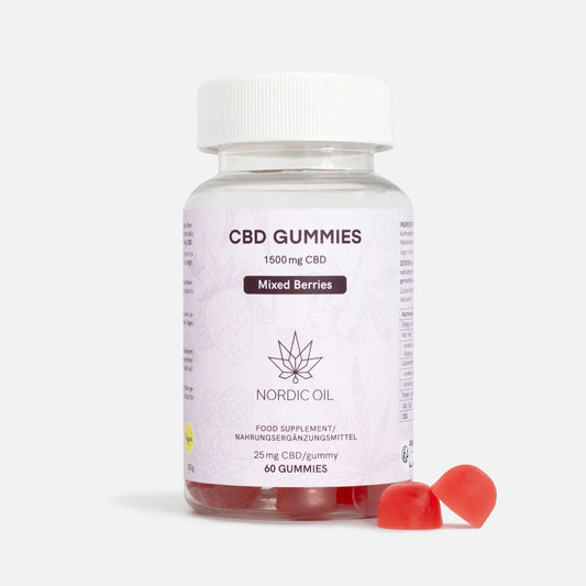 Żelki CBD (1500mg) Jagody