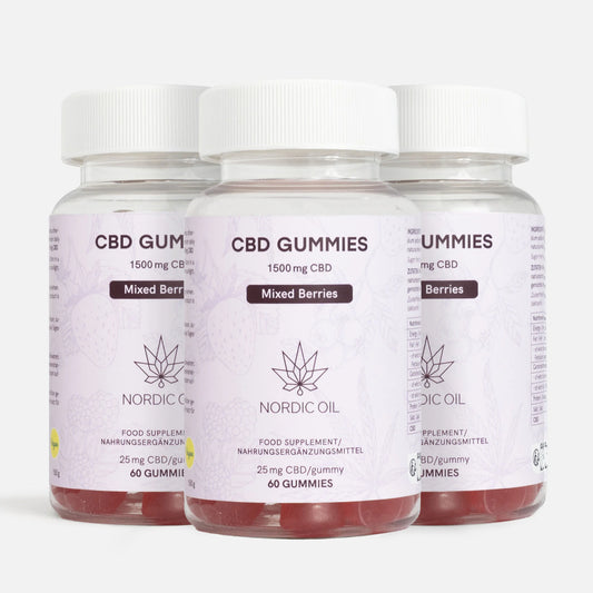 3FOR2: Żelki CBD (1500mg) Jagody