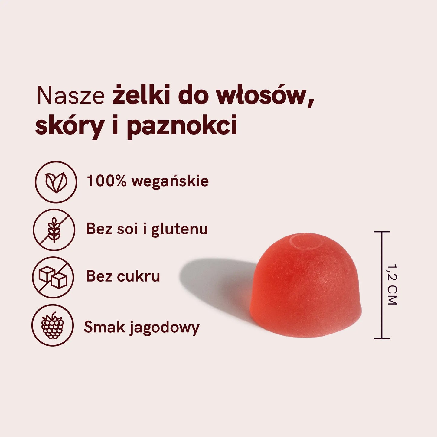 Żelki na włosy, skórę i paznokcie