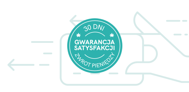 Nasza gwarancja zwrotu pieniędzy