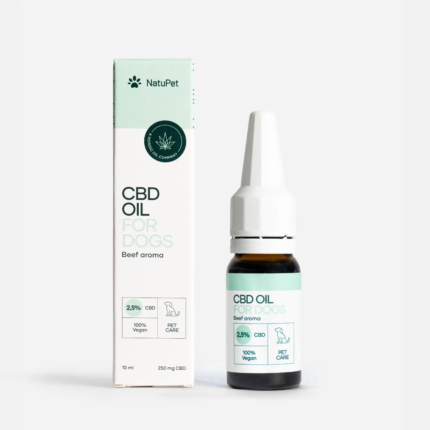 Olej CBD dla psa - wołowina (2,5%)