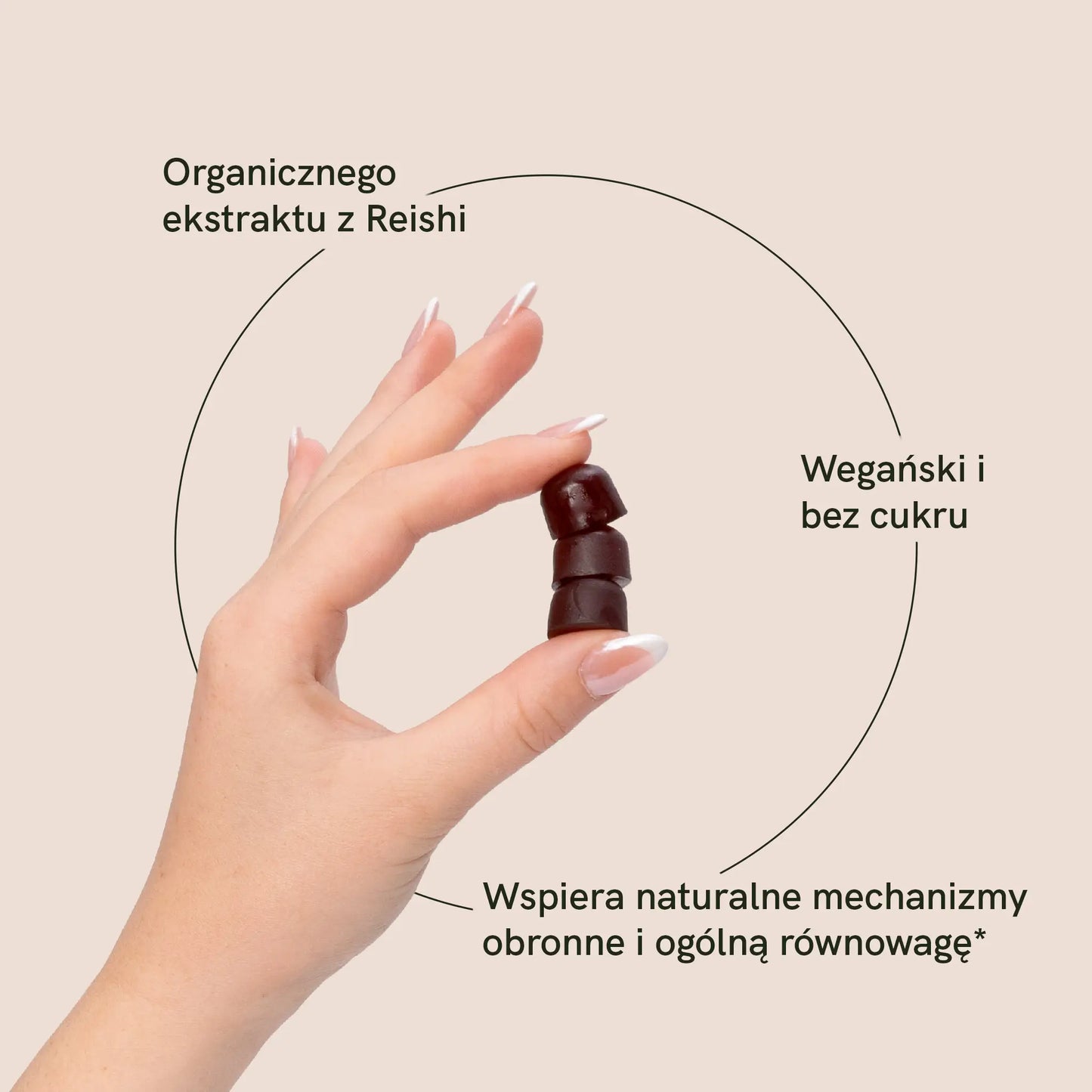 Żelki z grzybami Reishi