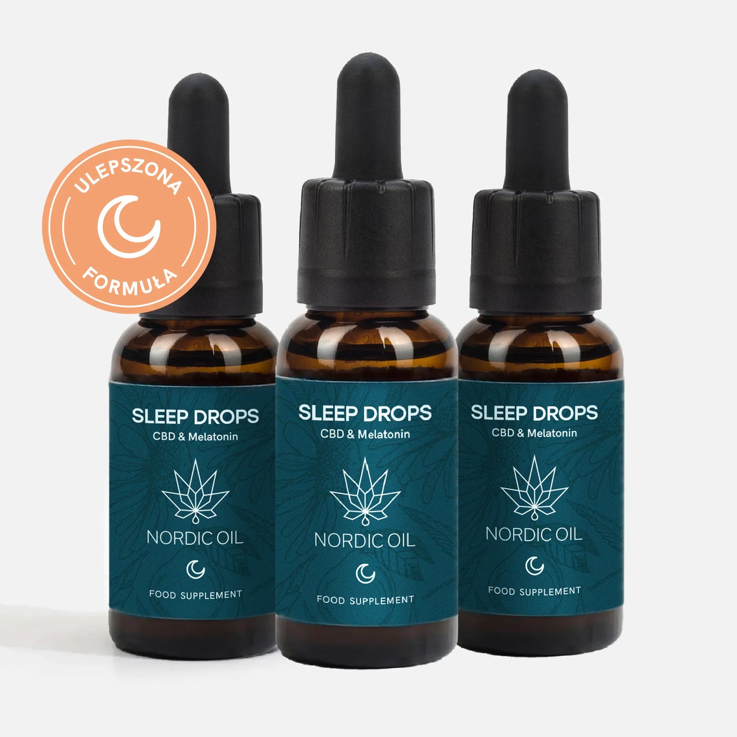 3FOR2: Krople nasenne: CBD i melatonina