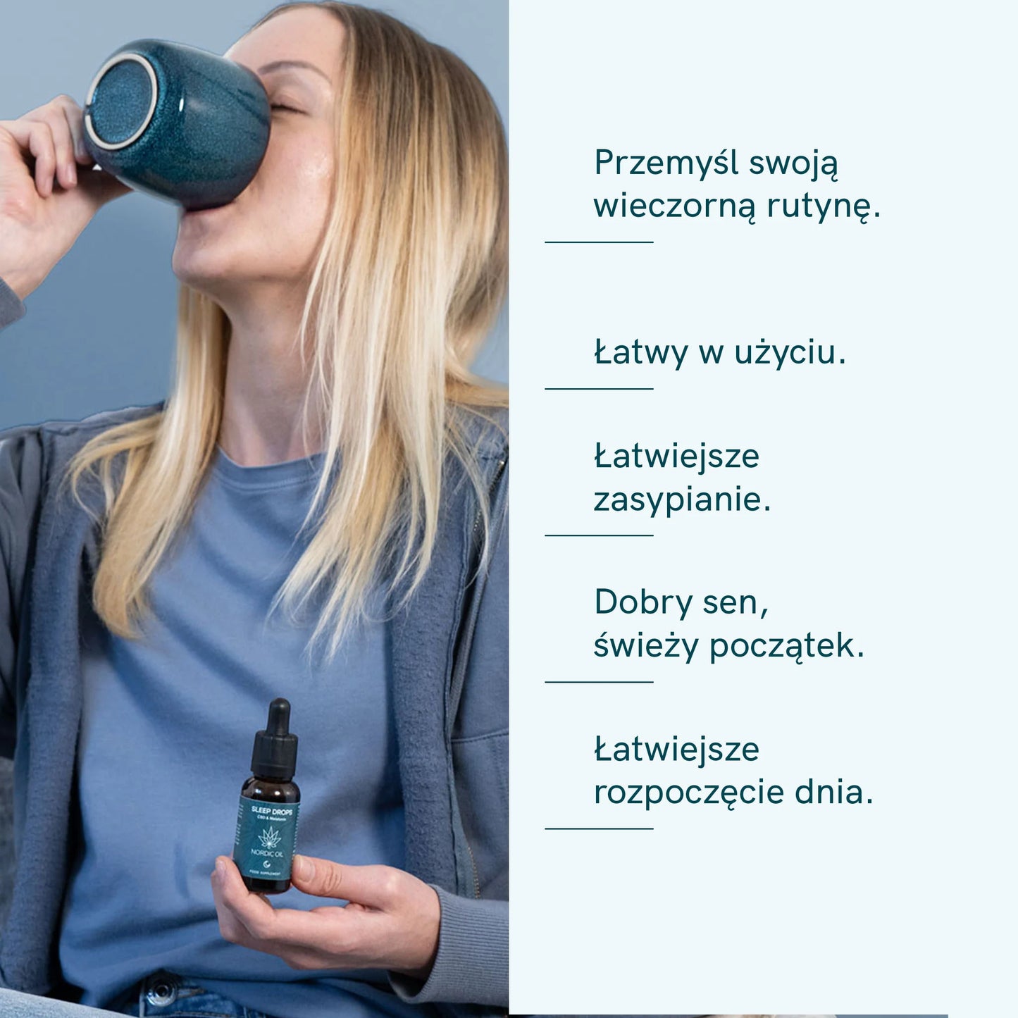 3FOR2: Krople nasenne: CBD i melatonina