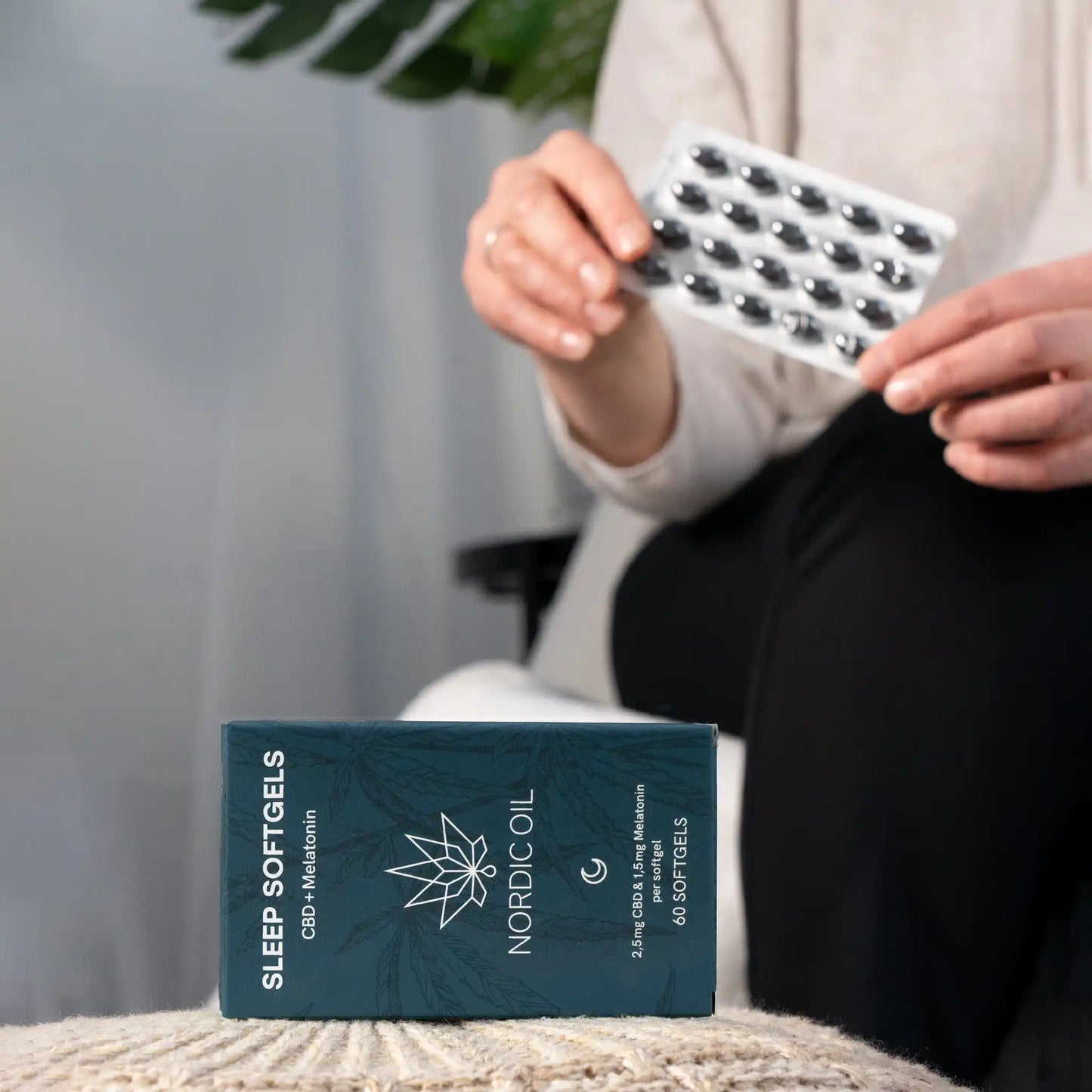 3FOR2: Kapsułki CBD z melatoniną