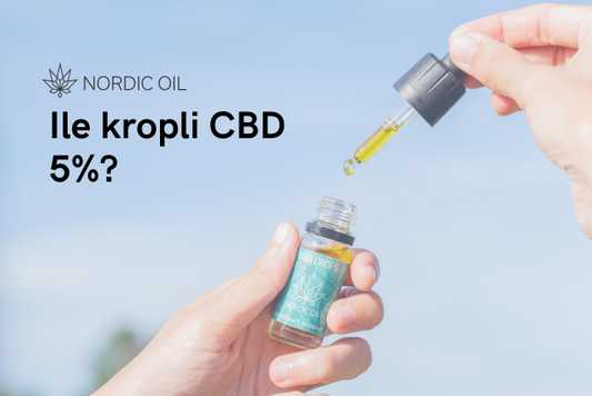 Ile kropli CBD 5%?