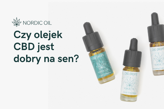 Czy olejek CBD jest dobry na sen?