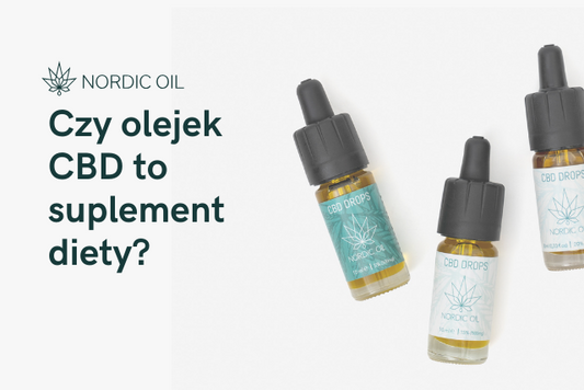 Czy olejek CBD to suplement diety?