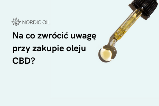 Na co zwrócić uwagę przy zakupie oleju CBD?
