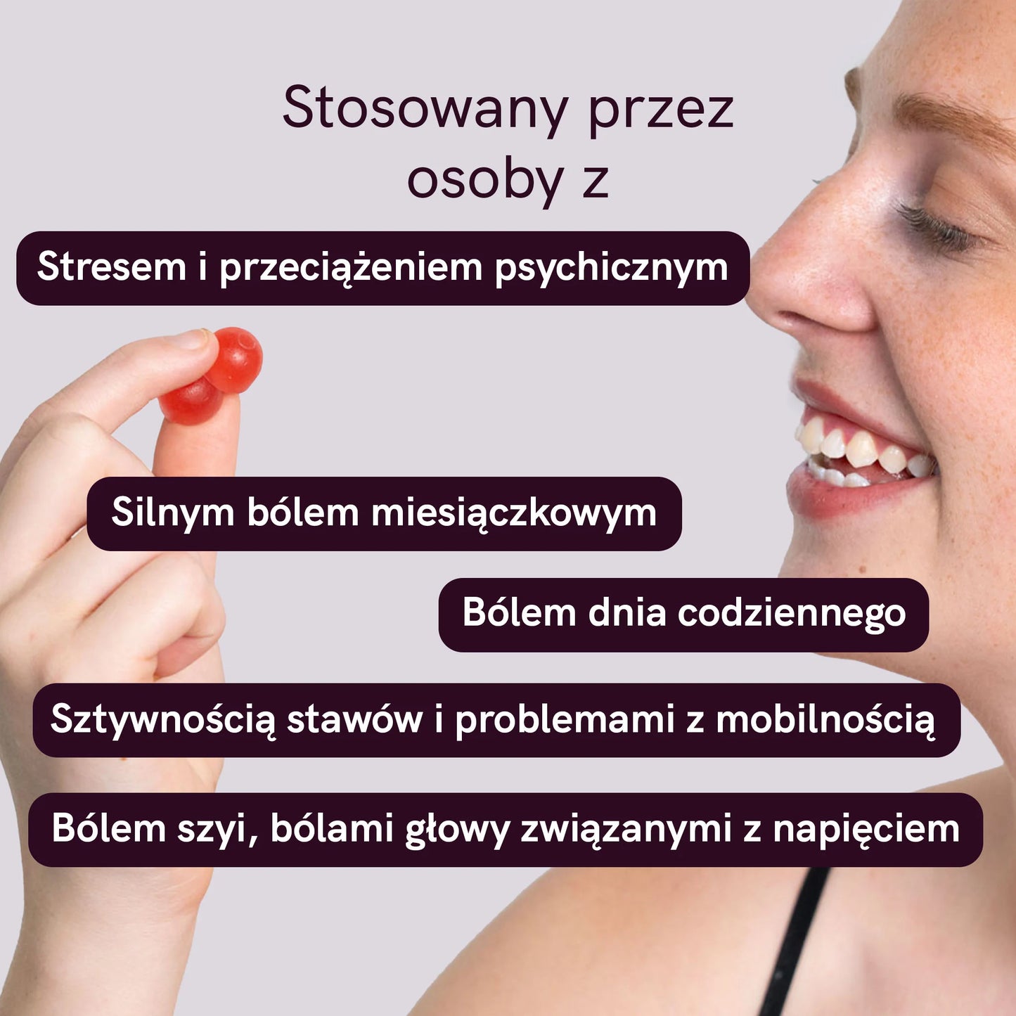 Żelki CBD (1500mg) Jagody
