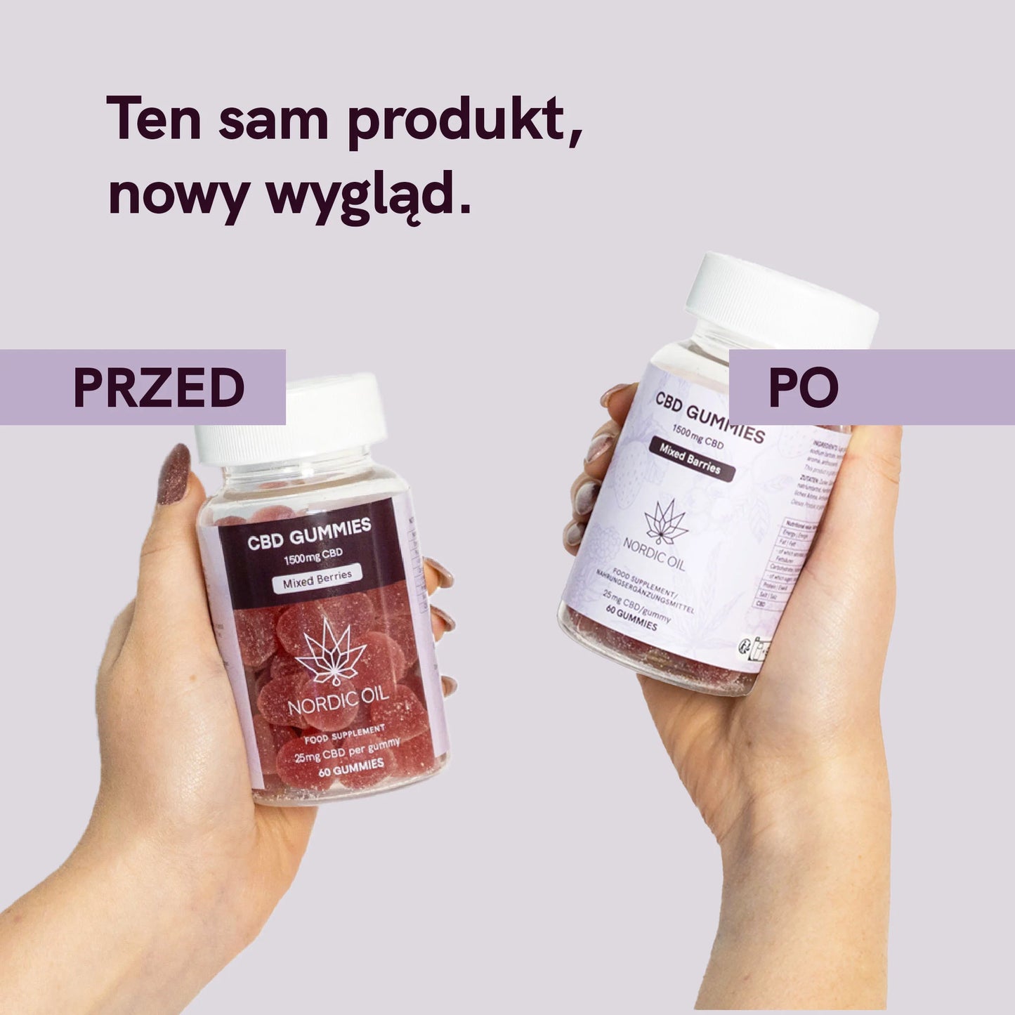 Żelki CBD (1500mg) Jagody