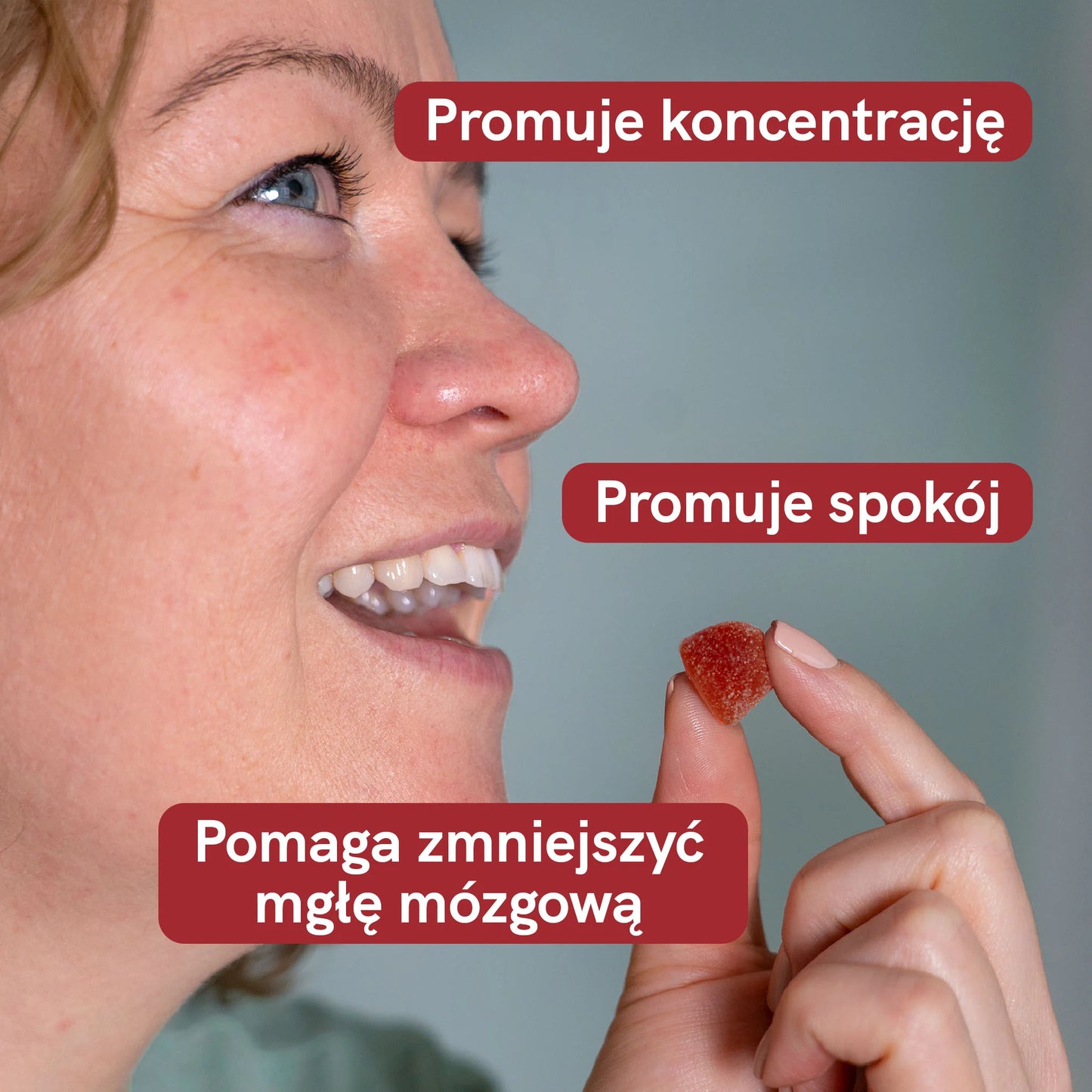 Żelki CBD (900mg) Truskawka