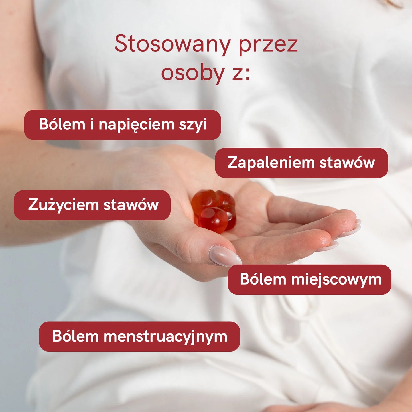 3FOR2: Żelki CBD (900mg) Truskawka