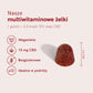 Żelki CBD (900mg) Truskawka