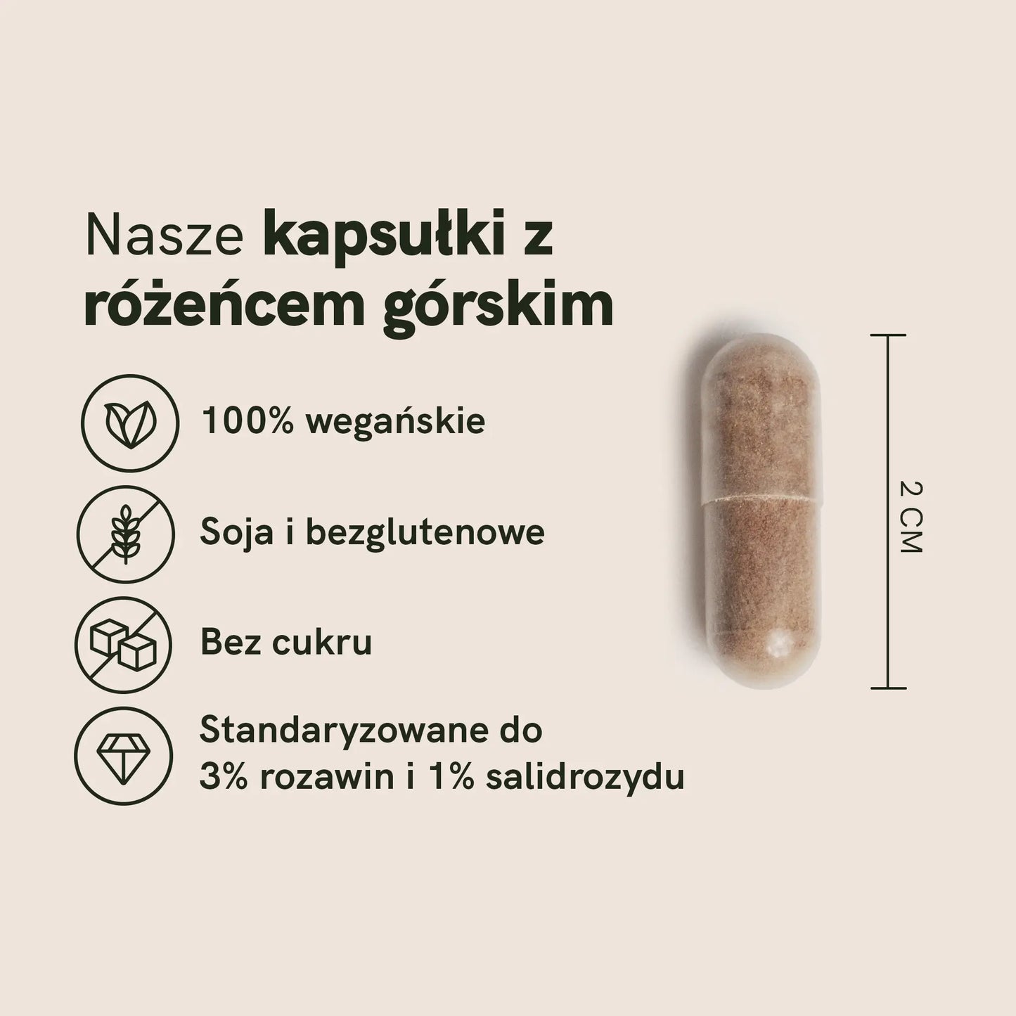 Kapsułki z różeńcem górskim