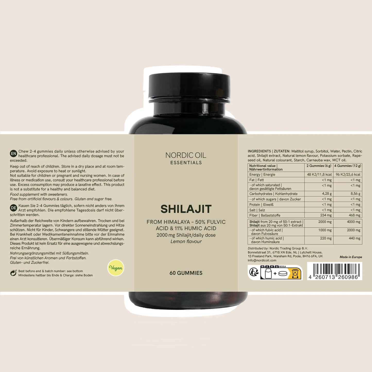 Żelki Shilajit