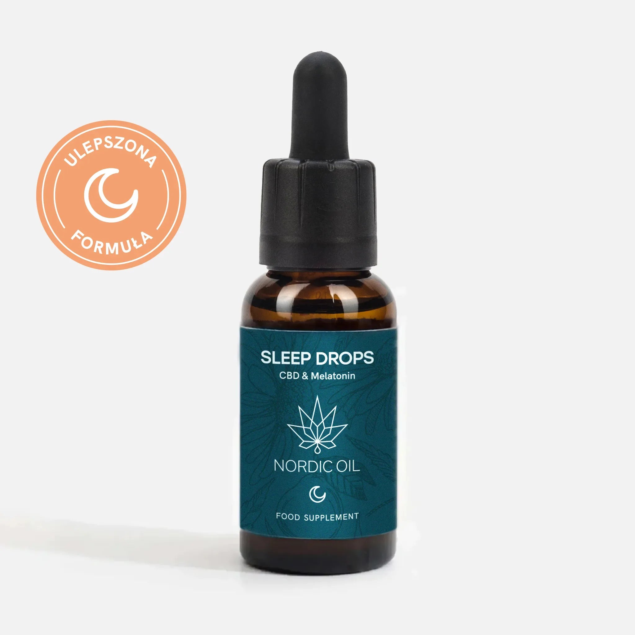 Krople nasenne: CBD i melatonina