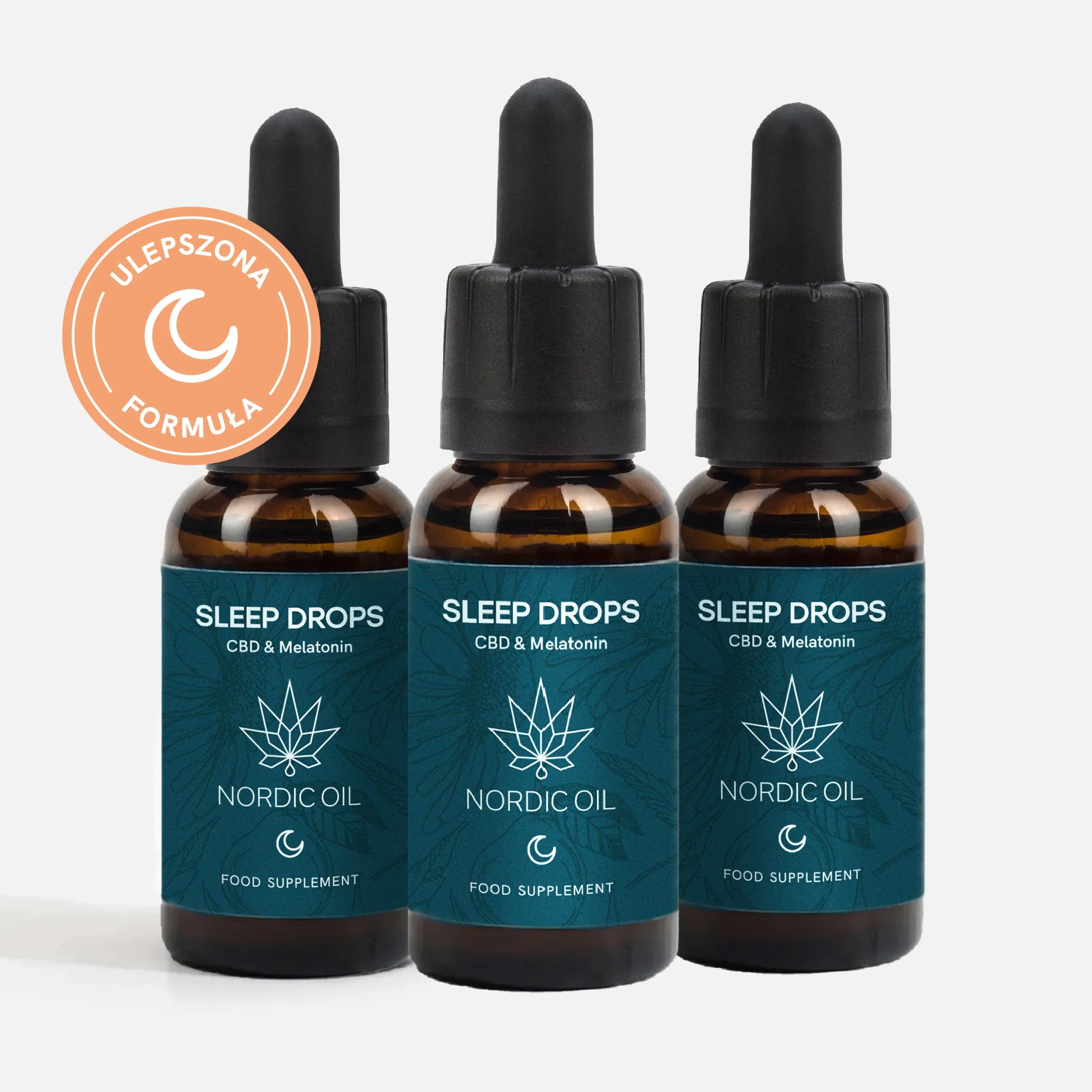 3FOR2: Krople nasenne: CBD i melatonina