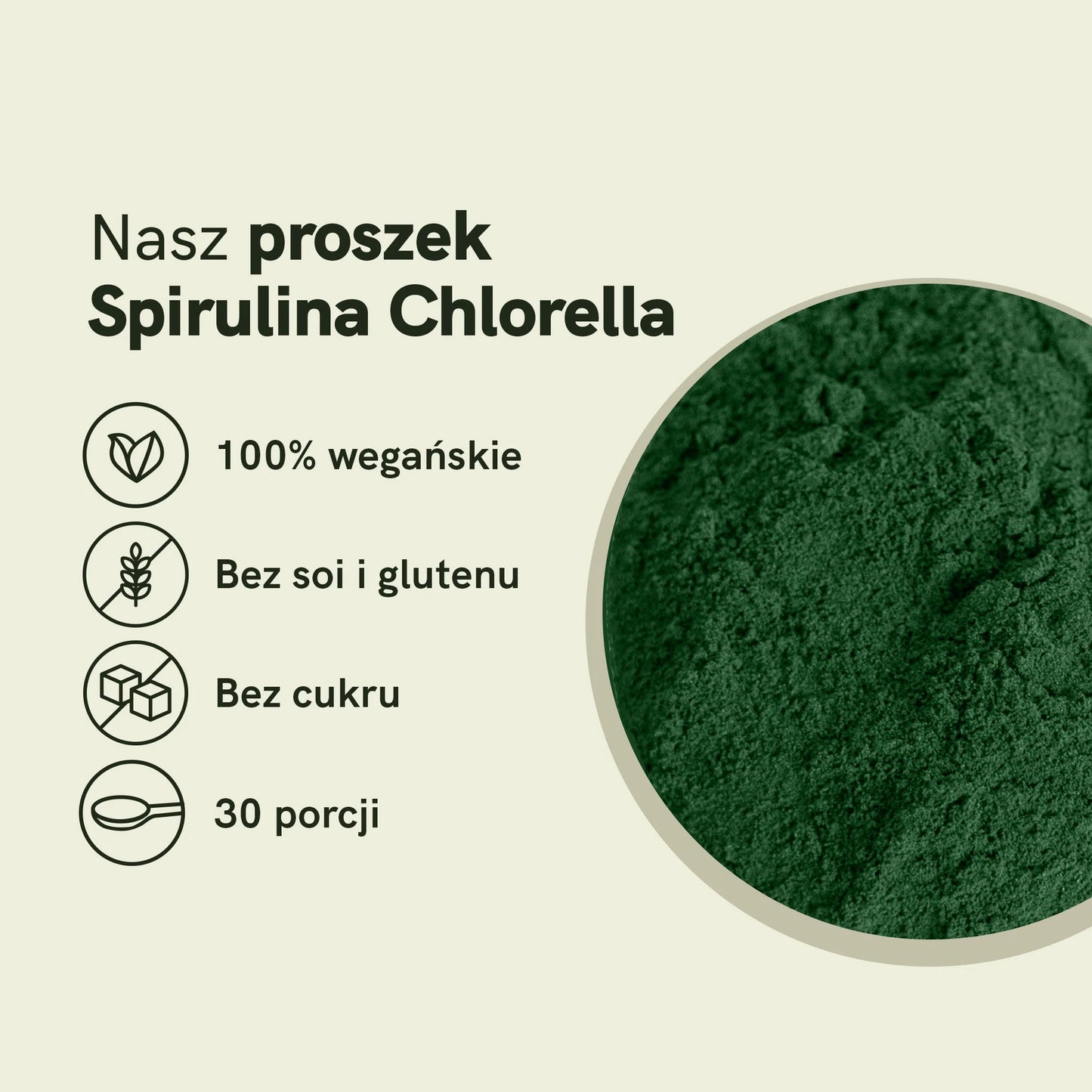 Proszek Spirulina Chlorella
