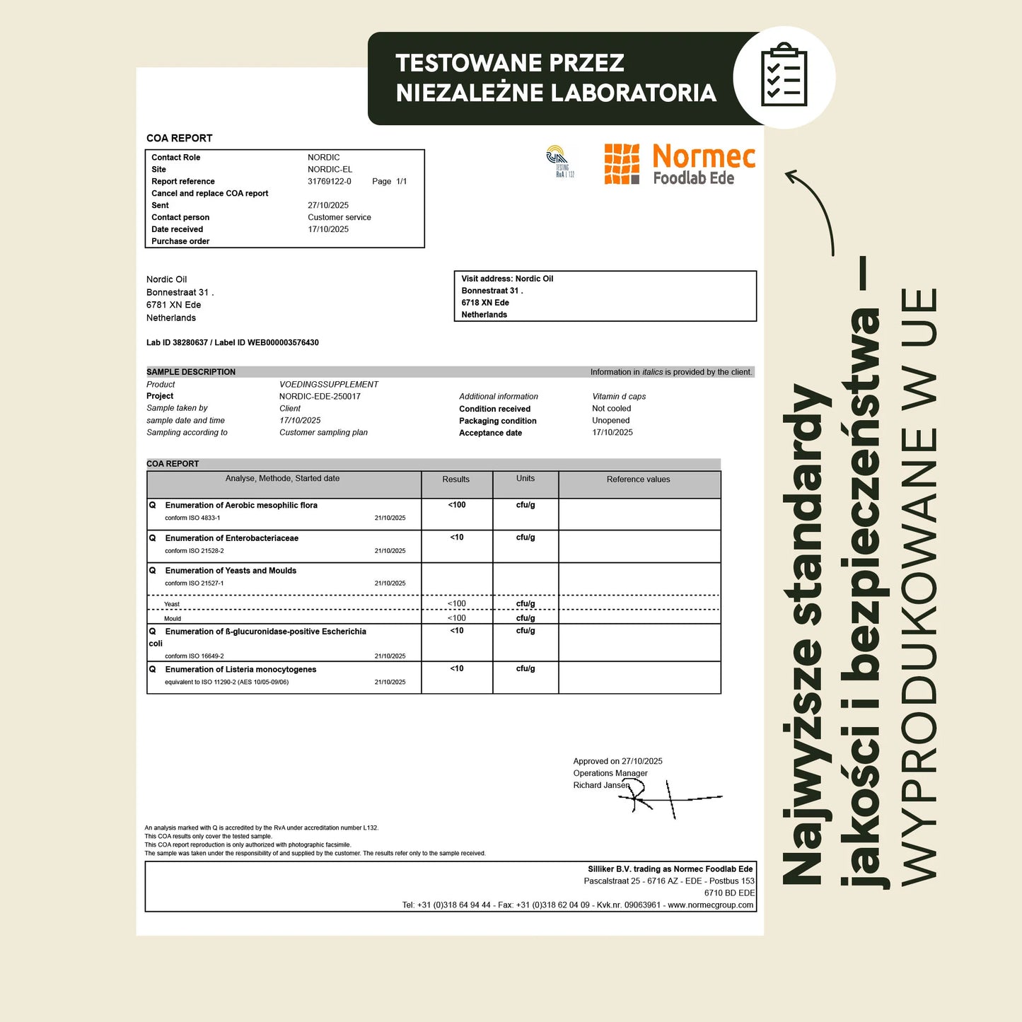 Witamina D3 Kapsułki