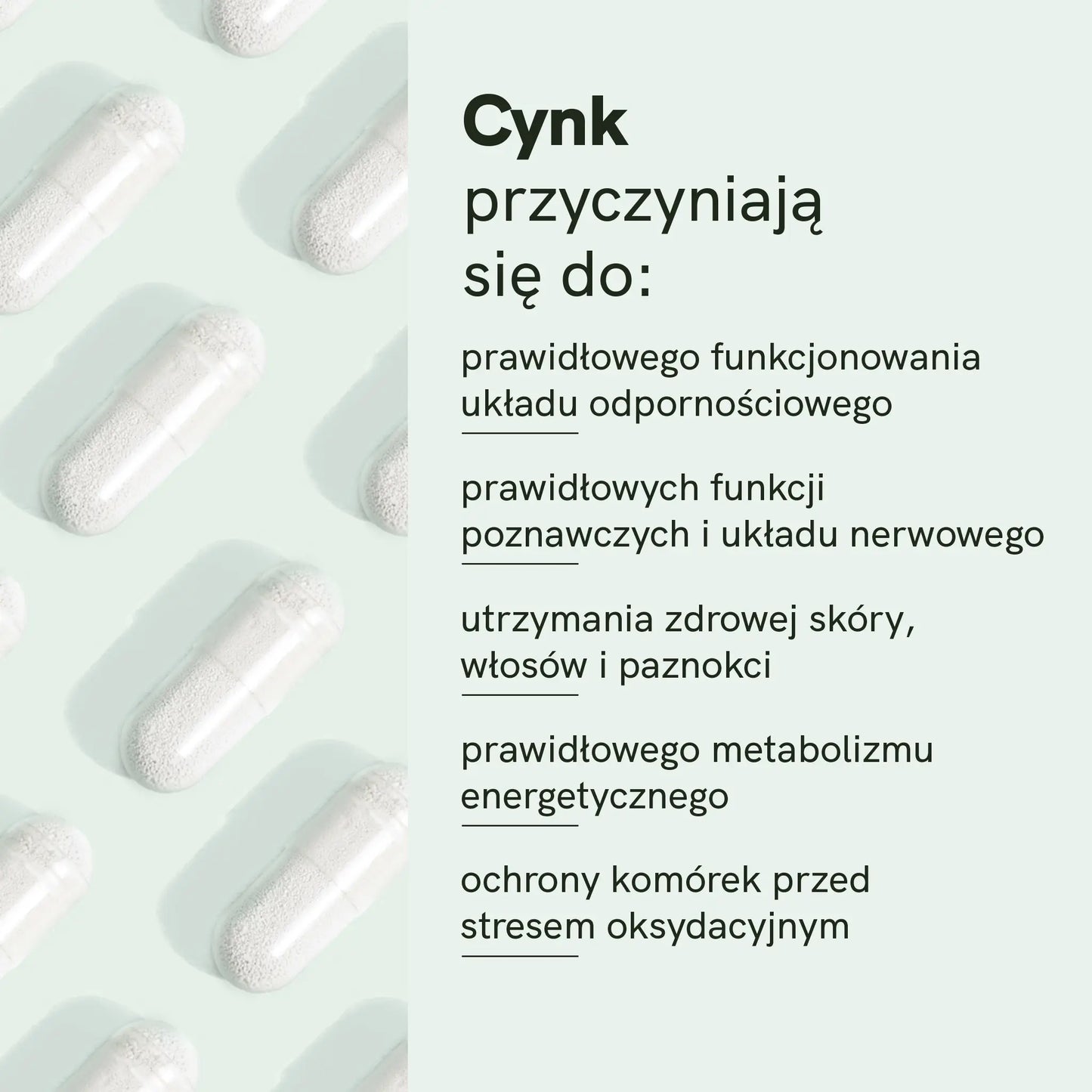 Kapsułki cynkowe